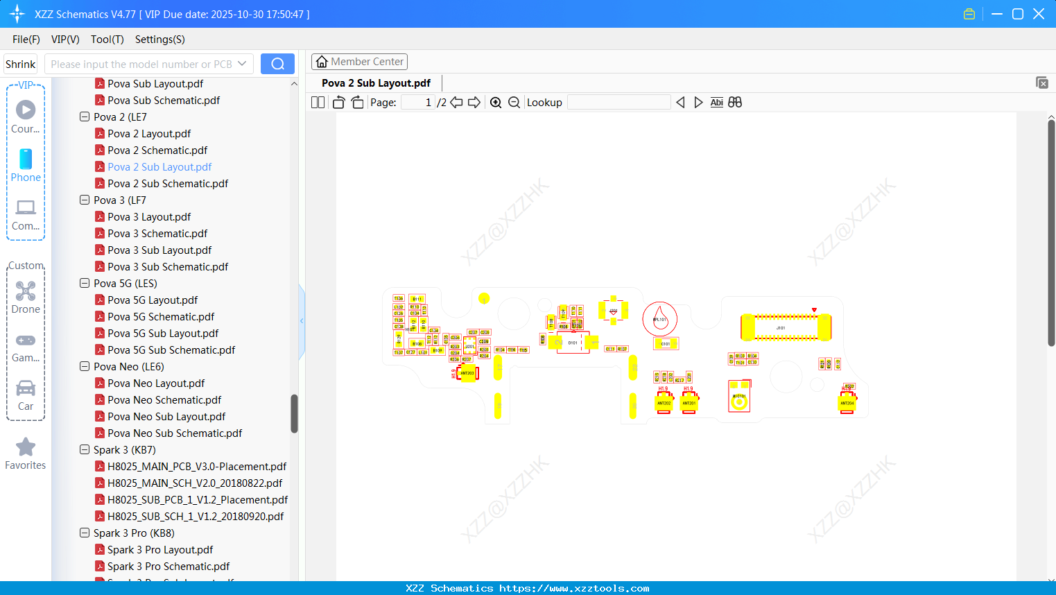 Tecno Pova 2 Sub Layout